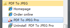 PDF To JPEG Pro - How to use